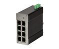 Industriell Ethernet-switch, RJ45-portar 8, 100Mbps, Ohanterat